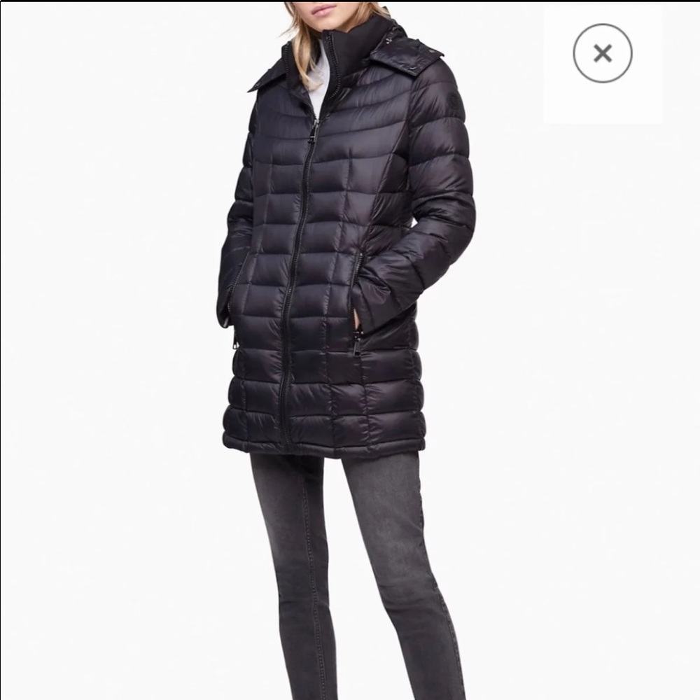 Calvin Klein Down Packabke Jacket Black